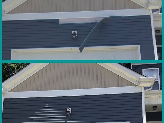 outdoor repairs before and after