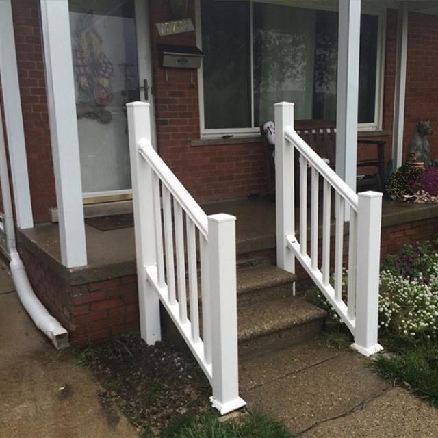 Railing for front steps.