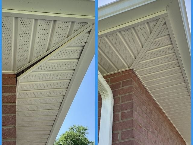 roof top repair before and after