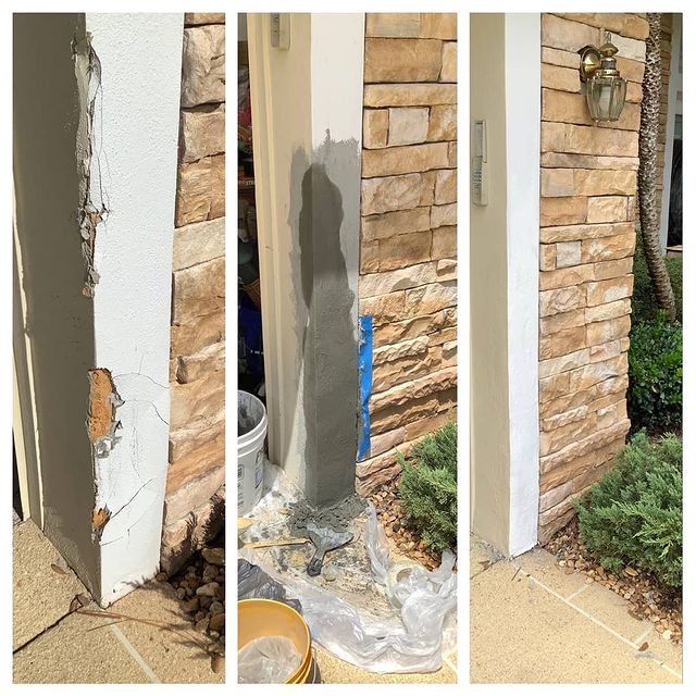 wall exterior of a house
