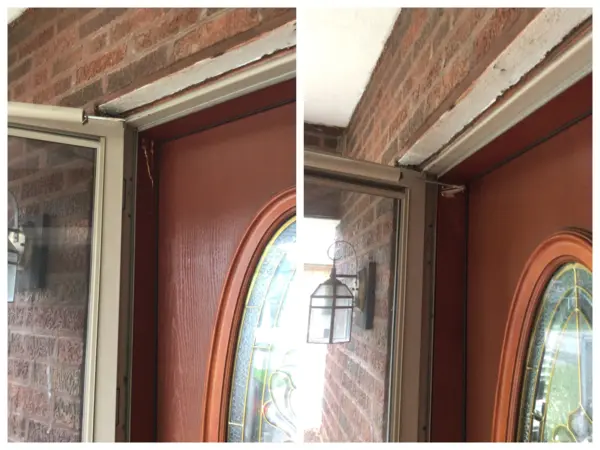 Front door repair in Hoffman Estates, IL by the team at Mr. Handyman.