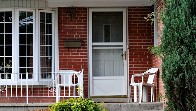 Balcony of a house.
