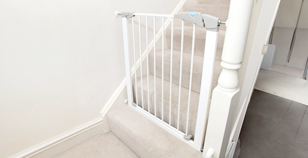 Babyproofing doors.