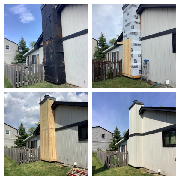 Siding repair in Schaumburg, IL by the professionals at Mr. Handyman of Wheaton-Hinsdale.