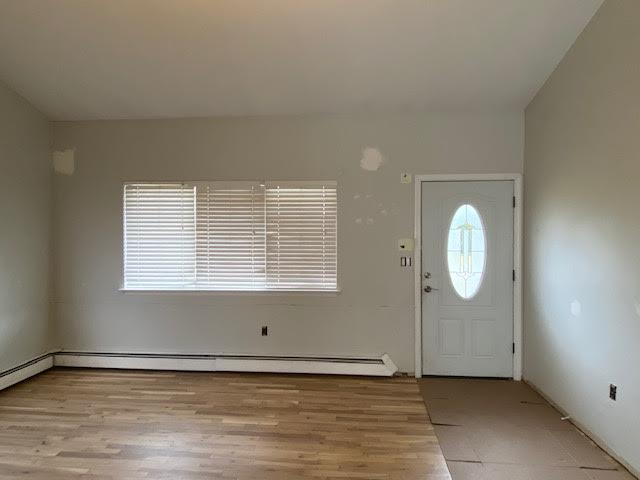 Empty home entry way