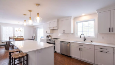 Kitchen counter.