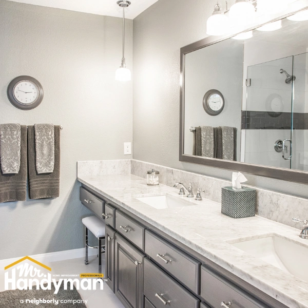 bathroom upgrade small renovation tampa bay florida