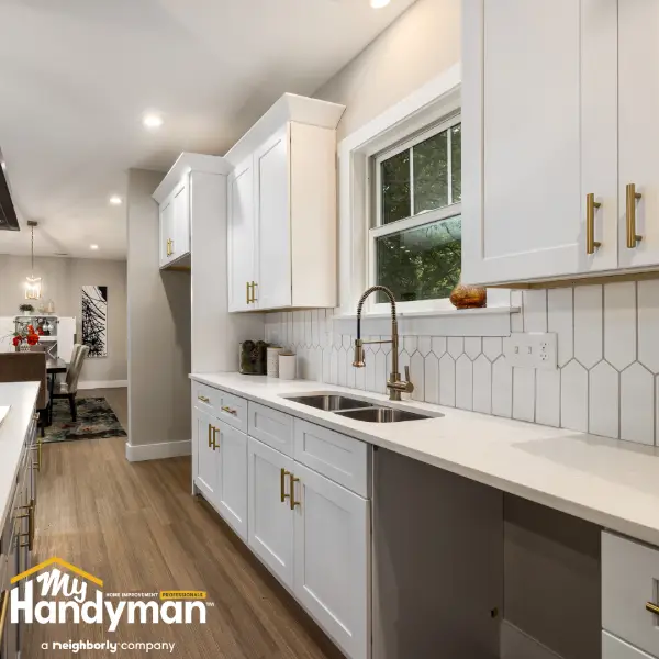 Kitchen cabinet upgrade winter renovation