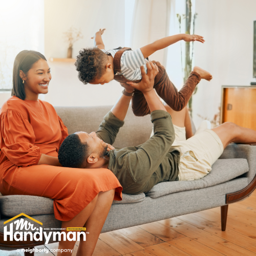Family enjoying home after improvements palm harbor clearwater