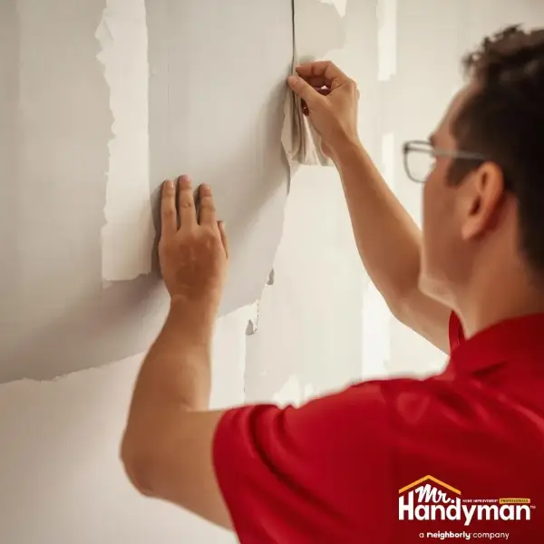 Mr. handyman drywall repair.