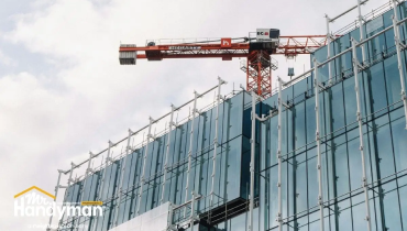 Commercial exterior repairs.