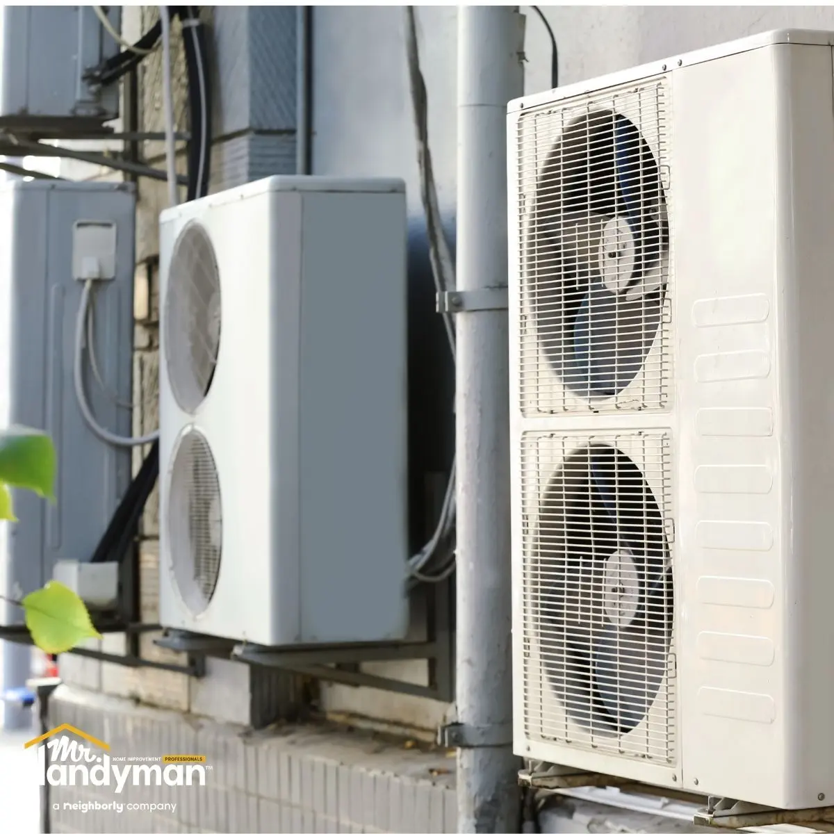 Commercial HVAC service.