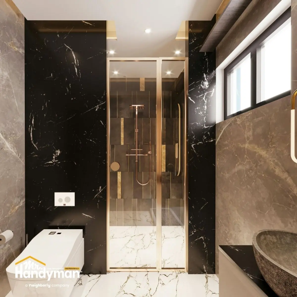 Bathroom door