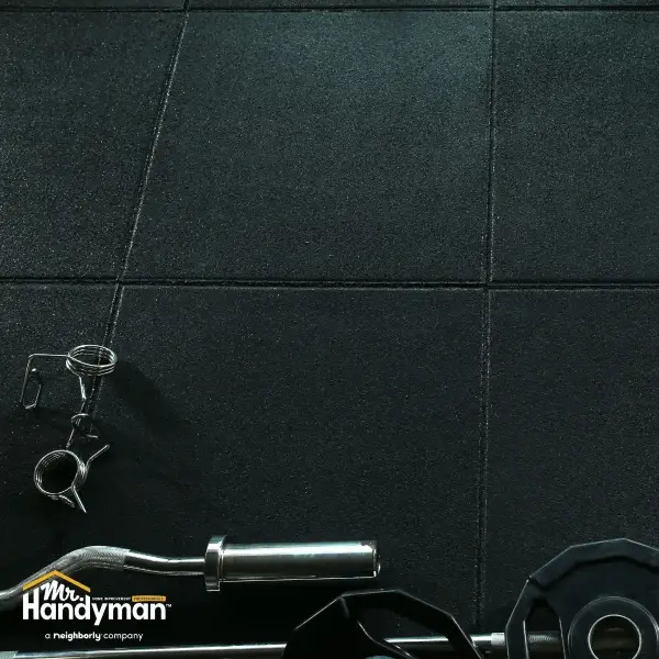 Inspecting and repairing commercial gym flooring
