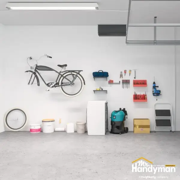 Garage wall storage system