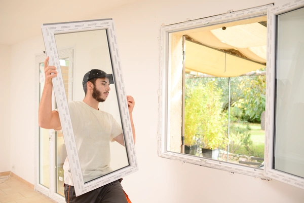 A new window frame.