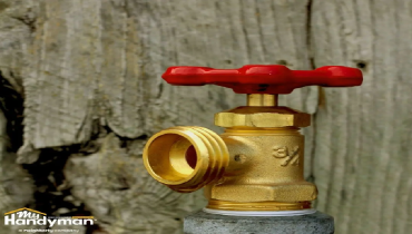 Winter plumbing repair