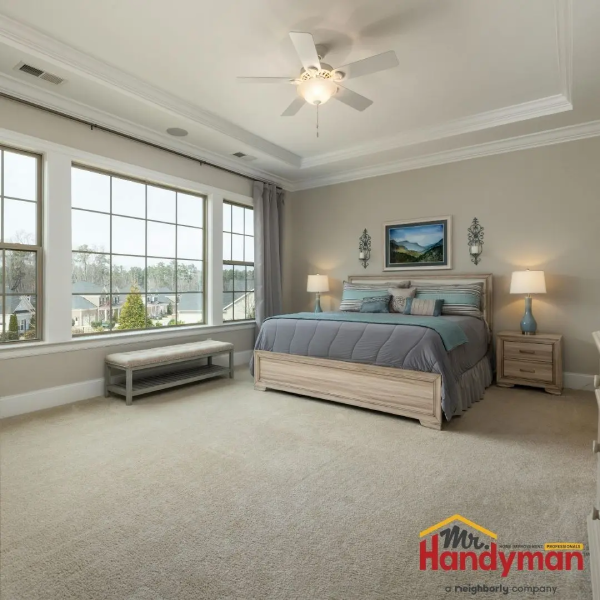 View of master bedroom