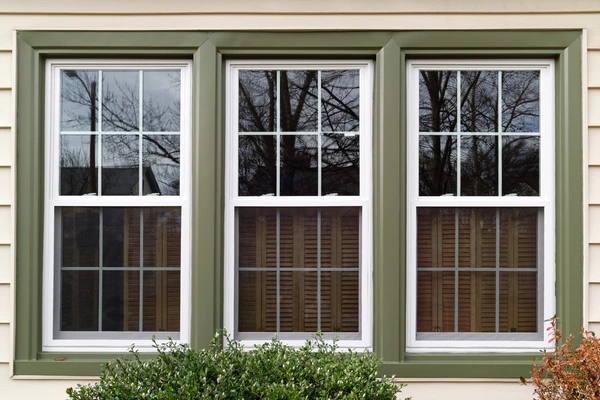 window replacement green frame