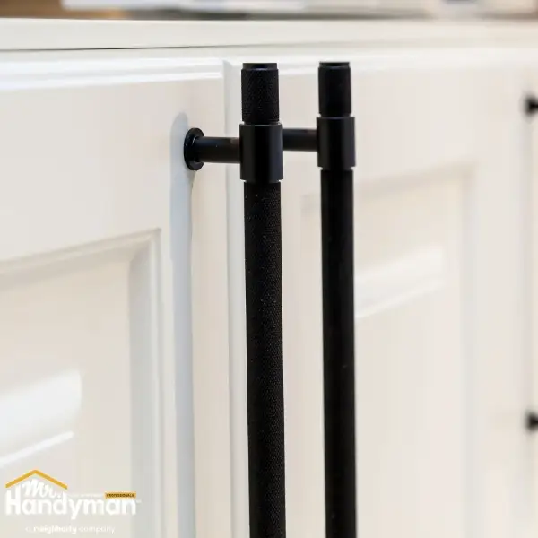 Modern interior cabinet door.