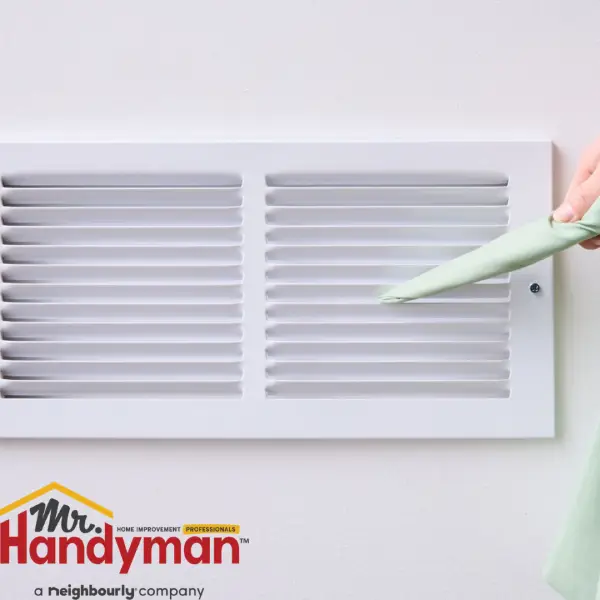 Cleaning air vent register spring home maintenance