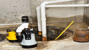 Sump pump repair