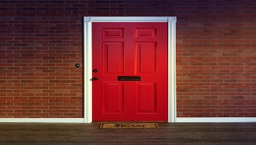exterior door