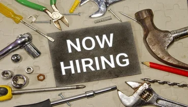 Photo of a tool bench with 