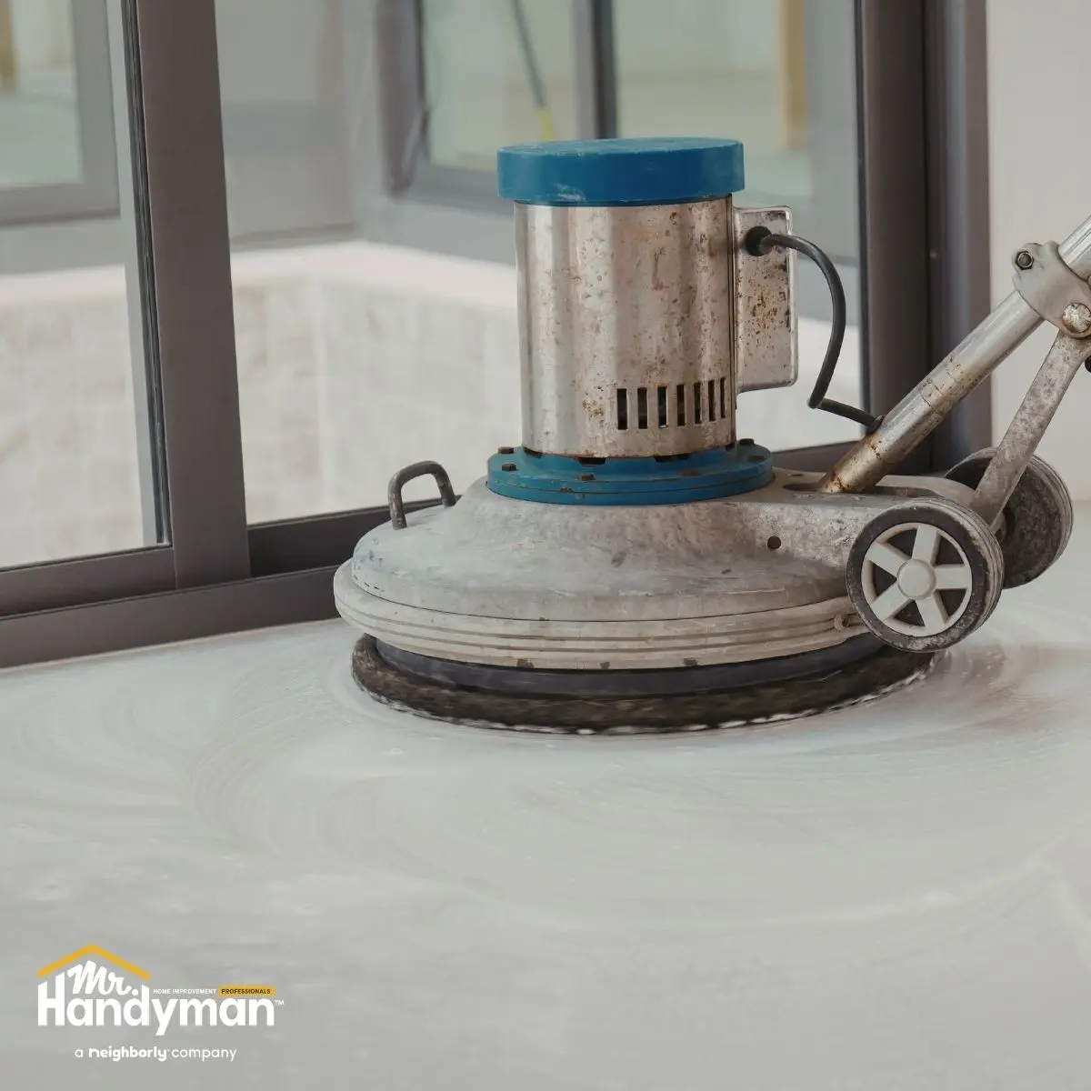 Commercial floor grinding polishing machine concrete