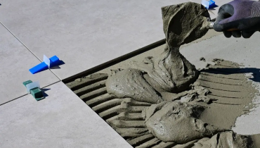 Commercial handyman completing interior upgrades in Montgomery Village, MD office space.