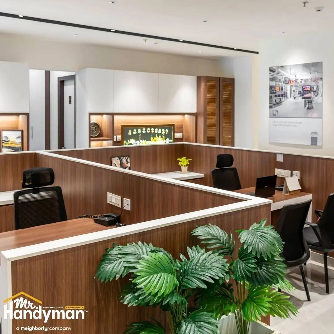 Mr handyman commercial interior upgrades.