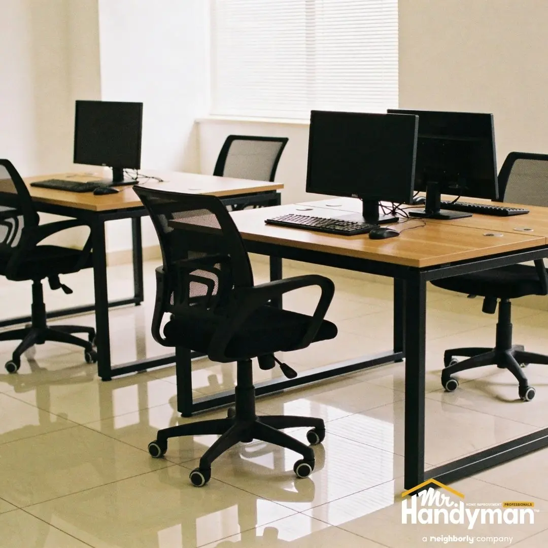 Commercial office maintenance.