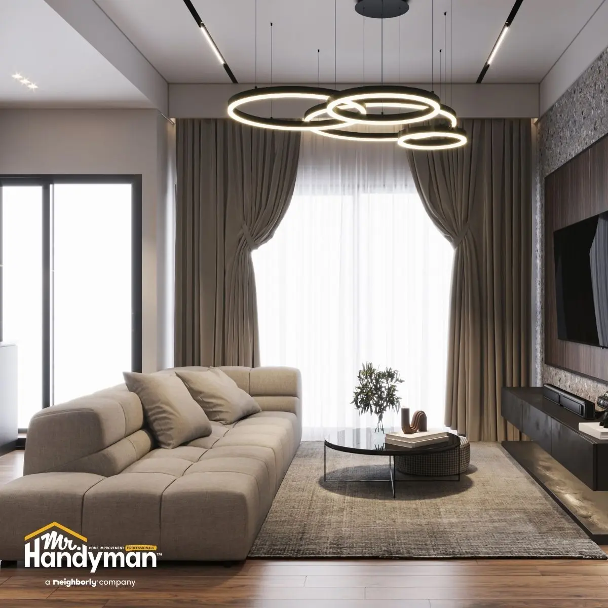 cabinet selection by handyman.