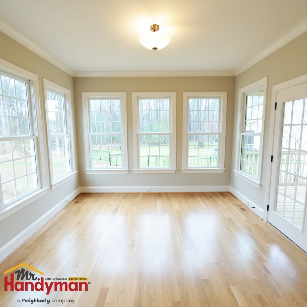 Living room space.
