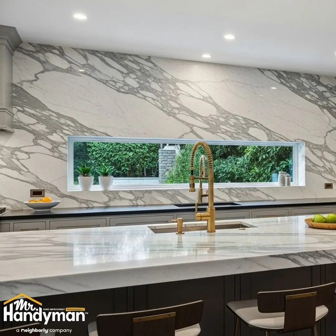 Modern kitchen island refresh.