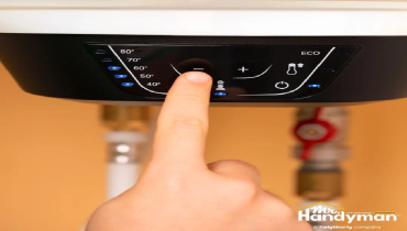 Water heater showing signs of strain during cold winter weather in Northern St. Joseph and Elkhart Counties.