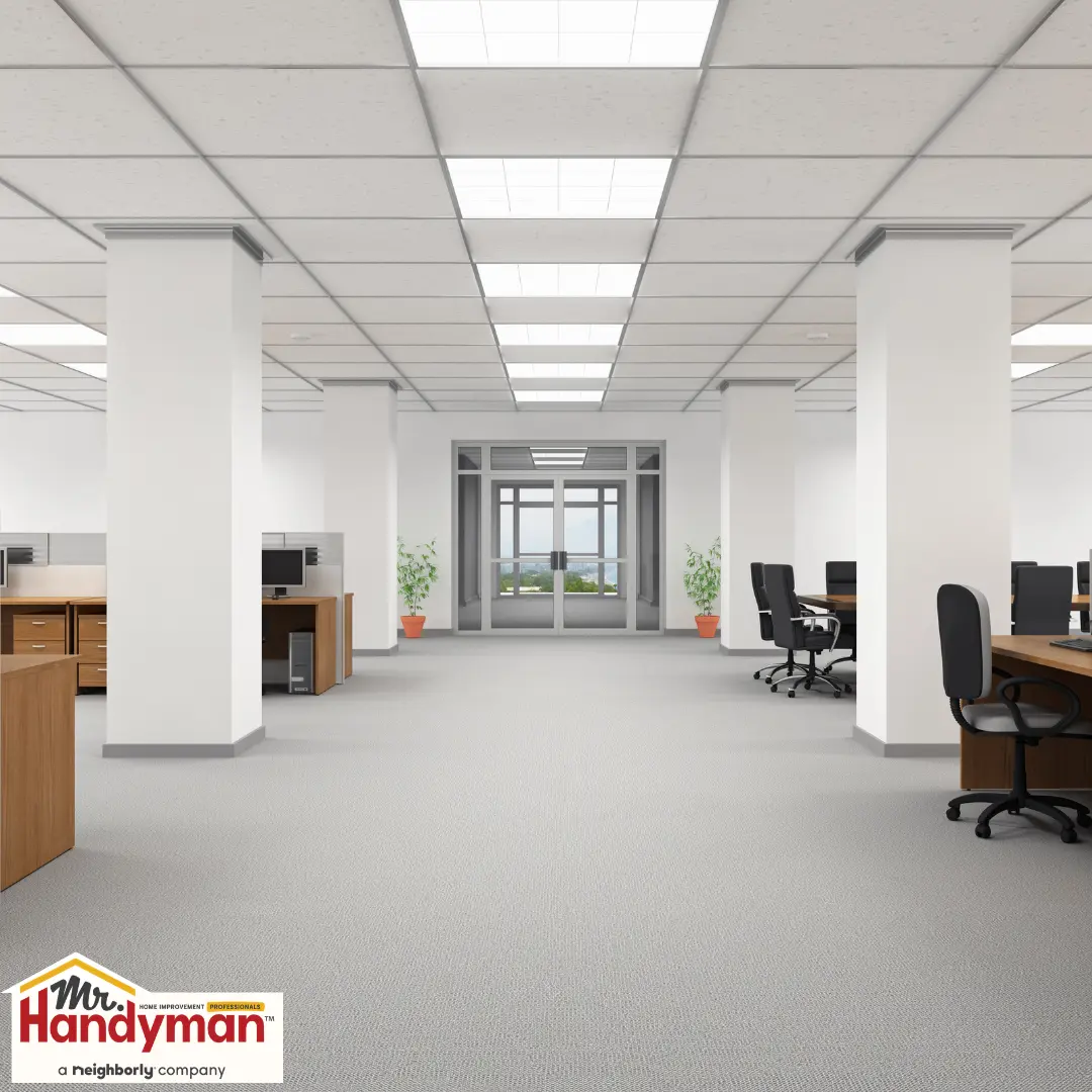 Commercial Ceiling Tile Replacement 1