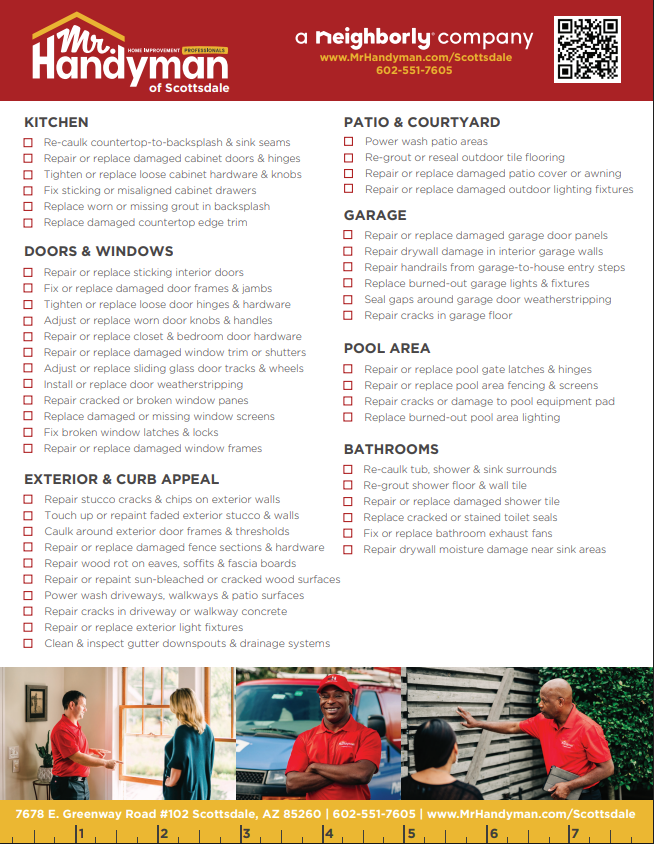 Home Repair & Maintenance Checklist 2