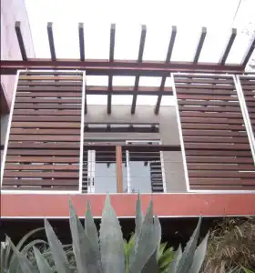 modern slatted wood home front modern slatted wood home front.