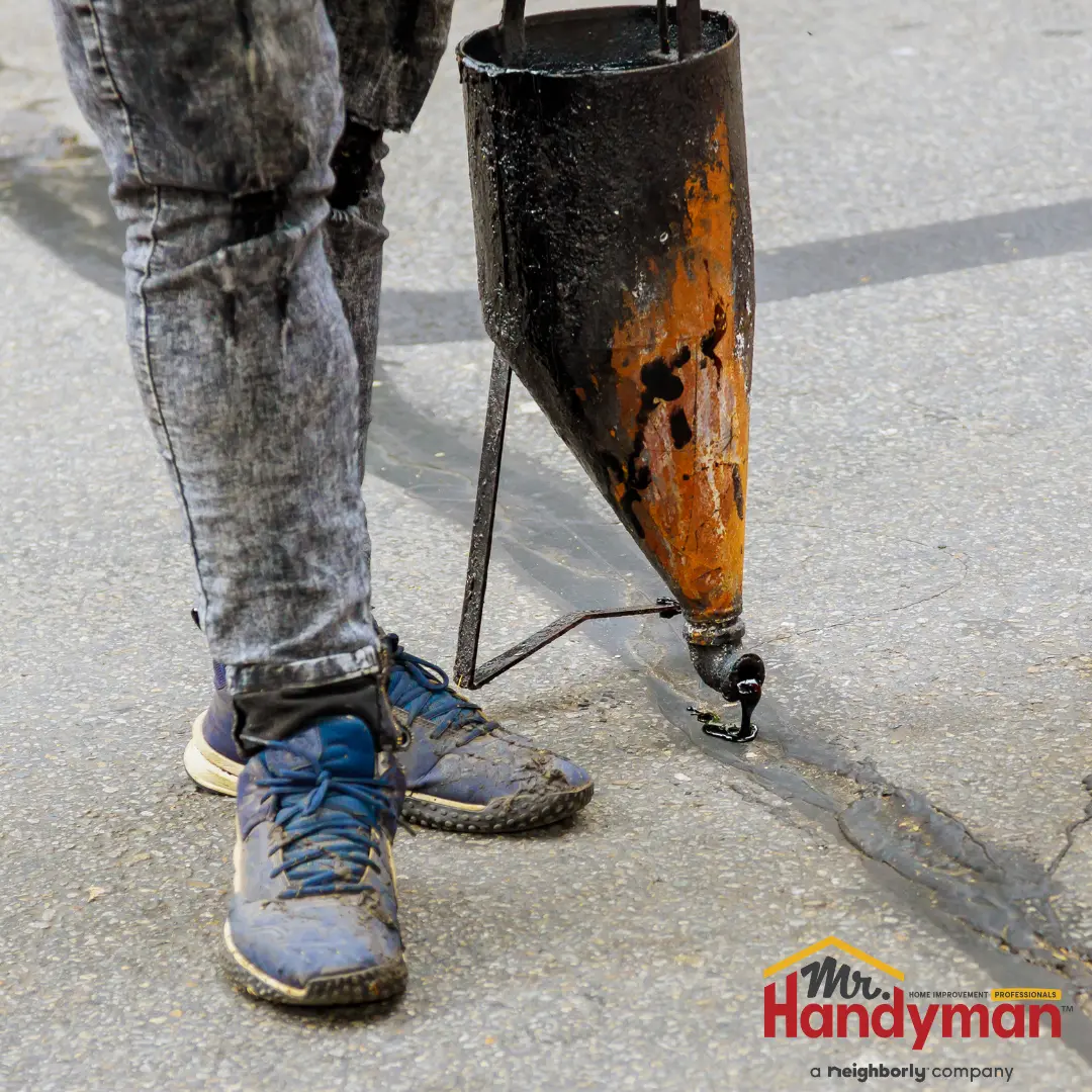 Pavement crack sealing and pothole repair