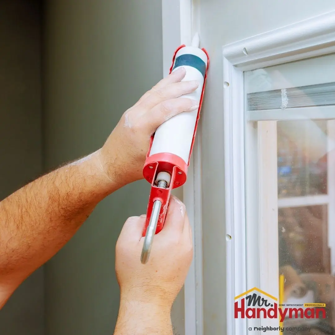 Handyman performing a routine maintenance inspection on an Oak Cliff, TX home.
