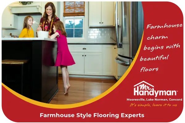 A mother prepares a cake mixture while her children look.