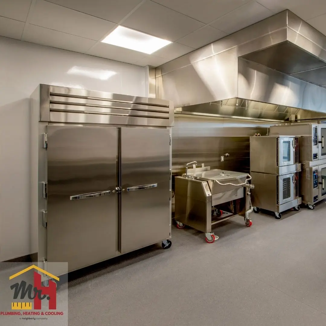 Restaurant, kitchen, refrigeration, equipment.