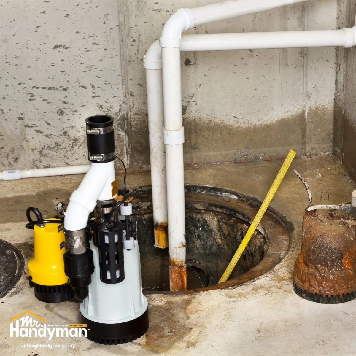 Sump pump inspection